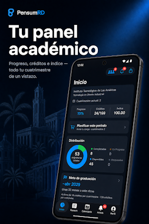 PensumRD: pensum universitario Screenshot 1