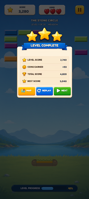 Brick Breaker Screenshot 2