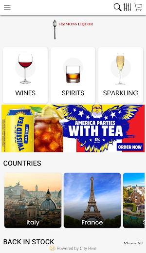 Simmons Liquor Screenshot 1