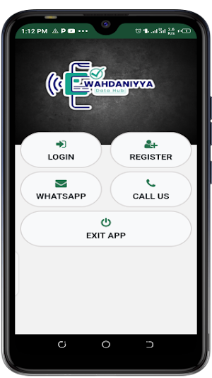 Wahdaniyya Data Hub Screenshot 1