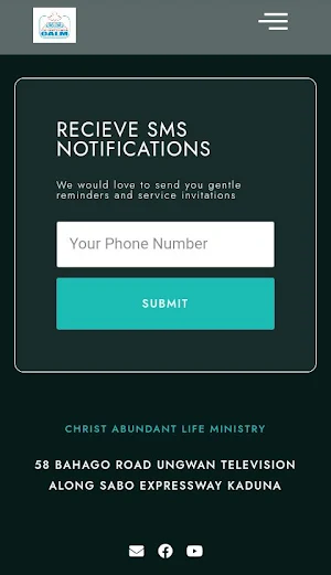 Christ Abundant Life Ministry Screenshot 2