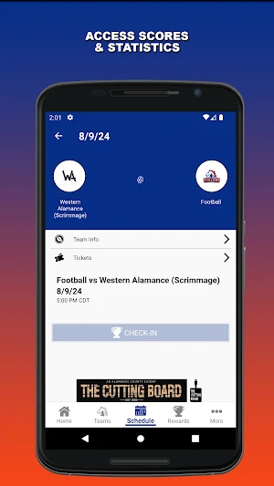 Southeast Alamance Athletics Screenshot 2