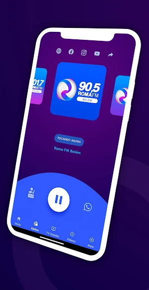 Roma FM 90.5 Screenshot 0