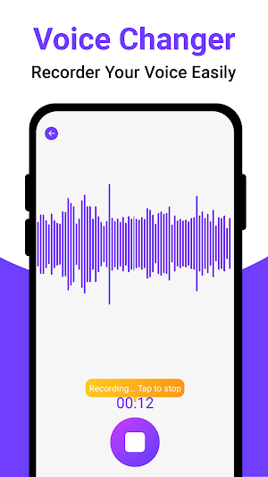 Voice changer : Voice effects Screenshot 1