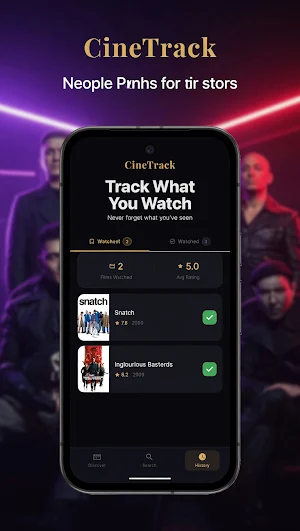 CineTrack Screenshot 2