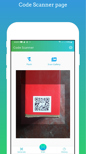 QR & Barcode Creator & Scanner Screenshot 0
