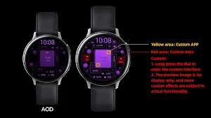 Purple Gorgeous For Wear OS Screenshot 0