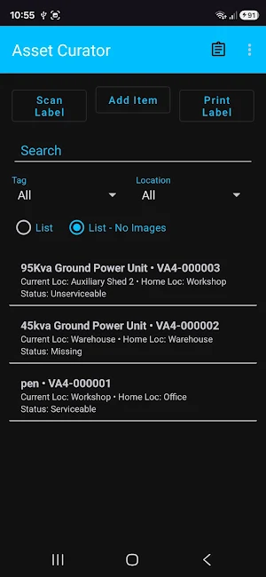 Asset Curator Screenshot 0