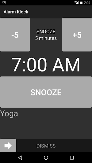 Alarm Klock Screenshot 2