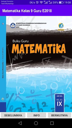 Matematika Kelas 9 Guru E2018 Screenshot 0