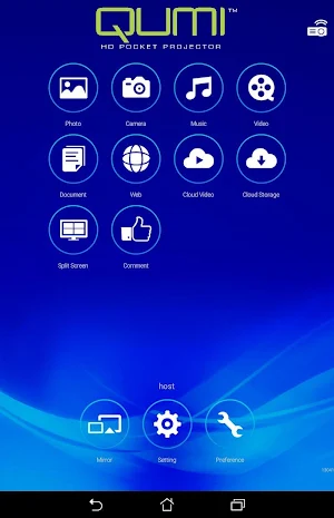 Vivitek QumiCast Screenshot 1