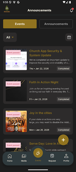MyChurchNow Screenshot 1