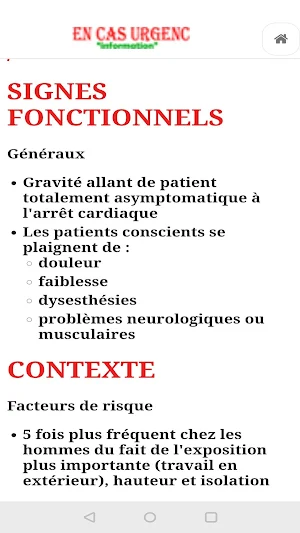 Conseils D'Urgence Screenshot 3