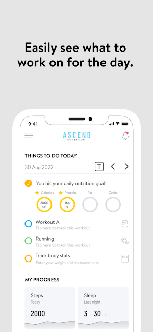 Ascend Nutrition Screenshot 1