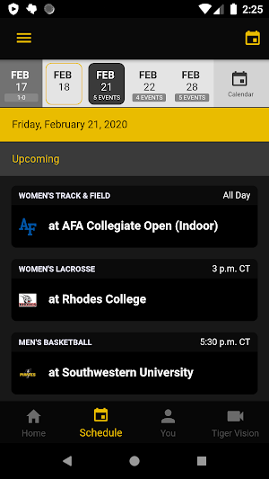 Colorado College Tigers Screenshot 1