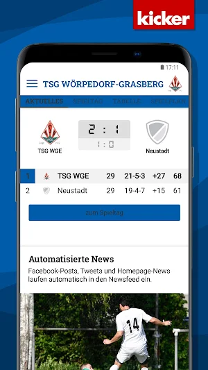 TSG Wörpedorf-Grasberg Screenshot 2