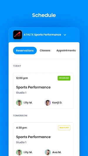 ATHLTX Sports Performance Screenshot 2