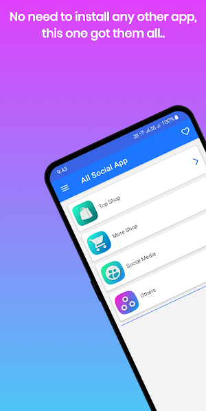 All in One Social App Screenshot 0