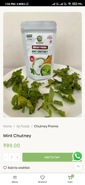 Aji Foods Screenshot 2