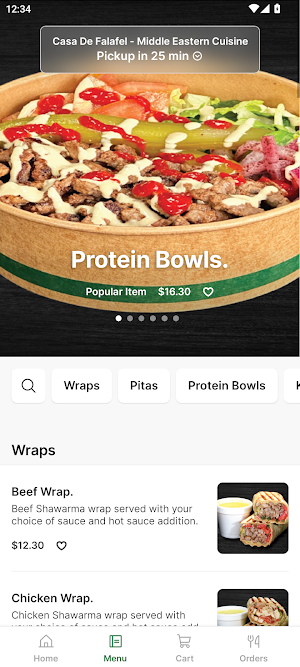 Casa de Falafel Screenshot 1