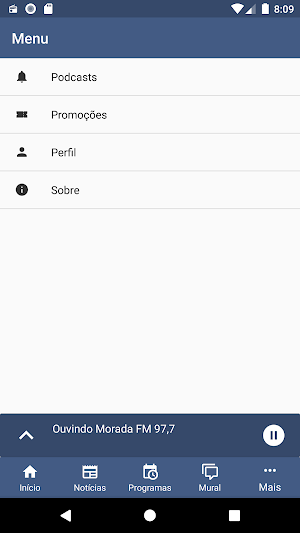 Morada FM 97,7 Screenshot 2