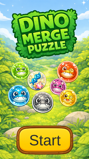 Dino Merge Puzzle Screenshot 0