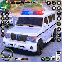 Police Car Driving Cop Car