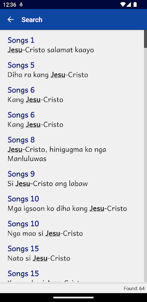 Cebuano Songbook Screenshot 1