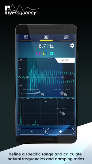 myFrequency - Vibration Analysis Screenshot 3
