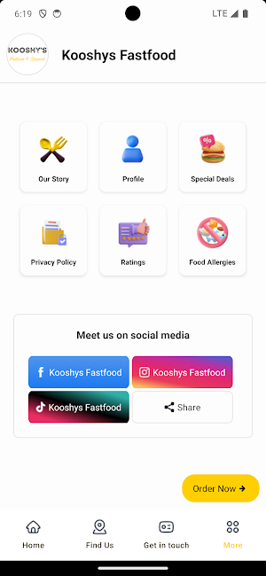 Kooshys Fastfood n Dessert Screenshot 3