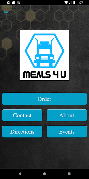 Meals 4 U Screenshot 1