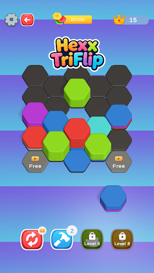 HexxTriFlip Screenshot 1