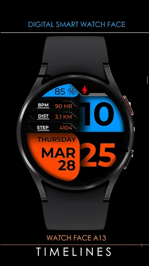 Watch Face A13 Screenshot 0