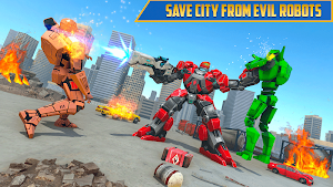 Dolphin Robot Transform: Robot War Screenshot 1