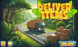 Deliver Items Truck Game Screenshot 0