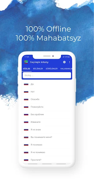 Türkmençe-Rusça Gepleşik kitaby Screenshot 1
