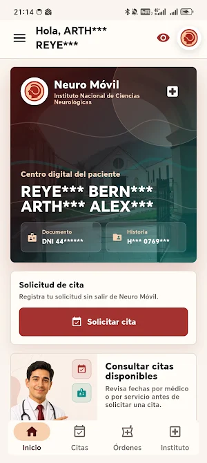 Neuro Móvil Screenshot 1