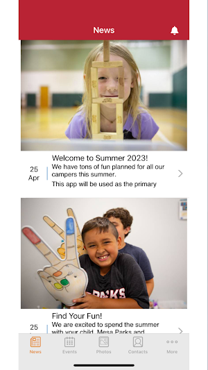 Mesa Parks and Rec Camps Screenshot 1
