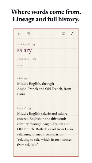 WordHoard - Word of the Day Screenshot 2