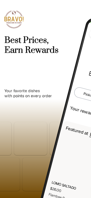 Bravo Peruvian Kitchen Screenshot 0