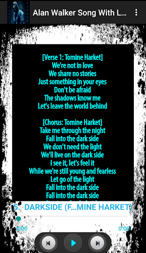 Alan Walker Best Song With Lyric Screenshot 2