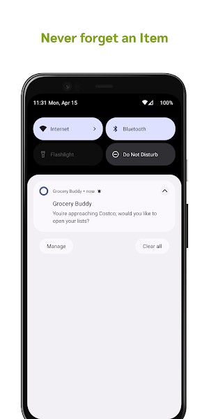 Grocery Buddy - Shopping list Screenshot 3