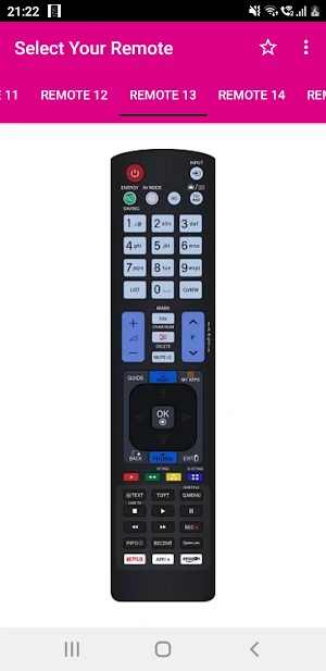 Webos TV Remote Screenshot 3