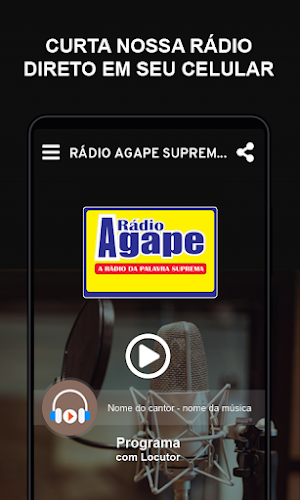 RÁDIO AGAPE SUPREMA Screenshot 1