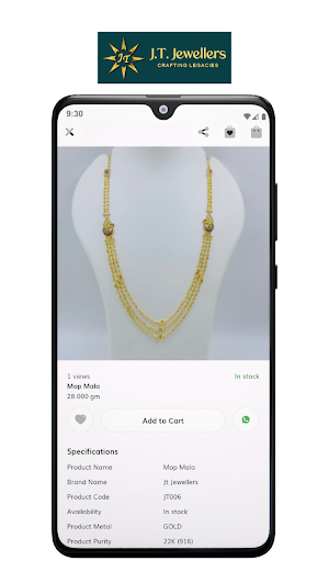 J T Jewellers Screenshot 2