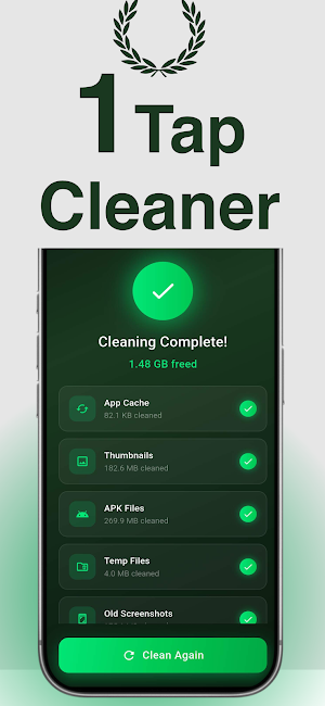 Simple Cleaner - Junk Files Screenshot 0