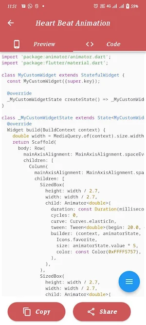 Flutter Animation Gallery Screenshot 3