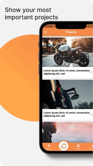 Portfolio example Screenshot 3