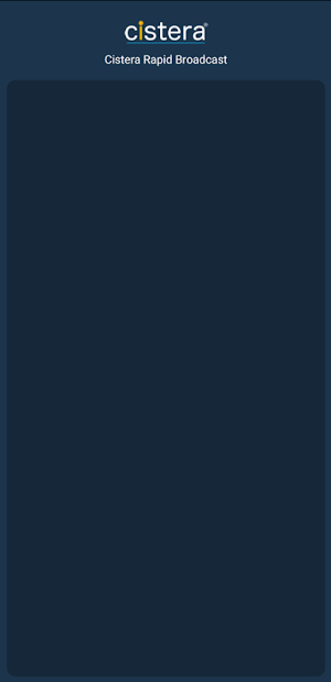 Cistera Paging Screenshot 2