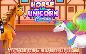 Horse and Unicorn Caring Screenshot 0